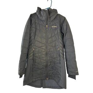 Columbia Women's Heavenly Long Hybrid Jacket Omni-Heat Quilted L